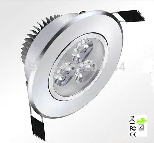 2021 Promotion Led Light 220v Input 10 pcs/lot Downlights Energy Saving With Excellent Heatsink High Brightness Epistar Spot Lamp
