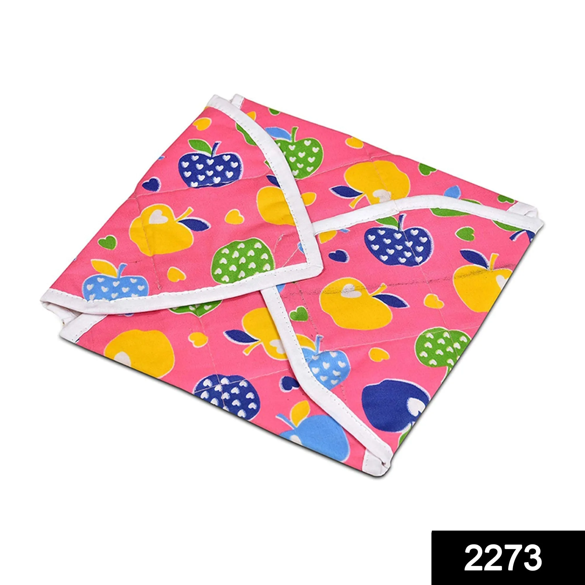 2273 Square Hygienic Roti / Chapati Multi Print Design Cover
