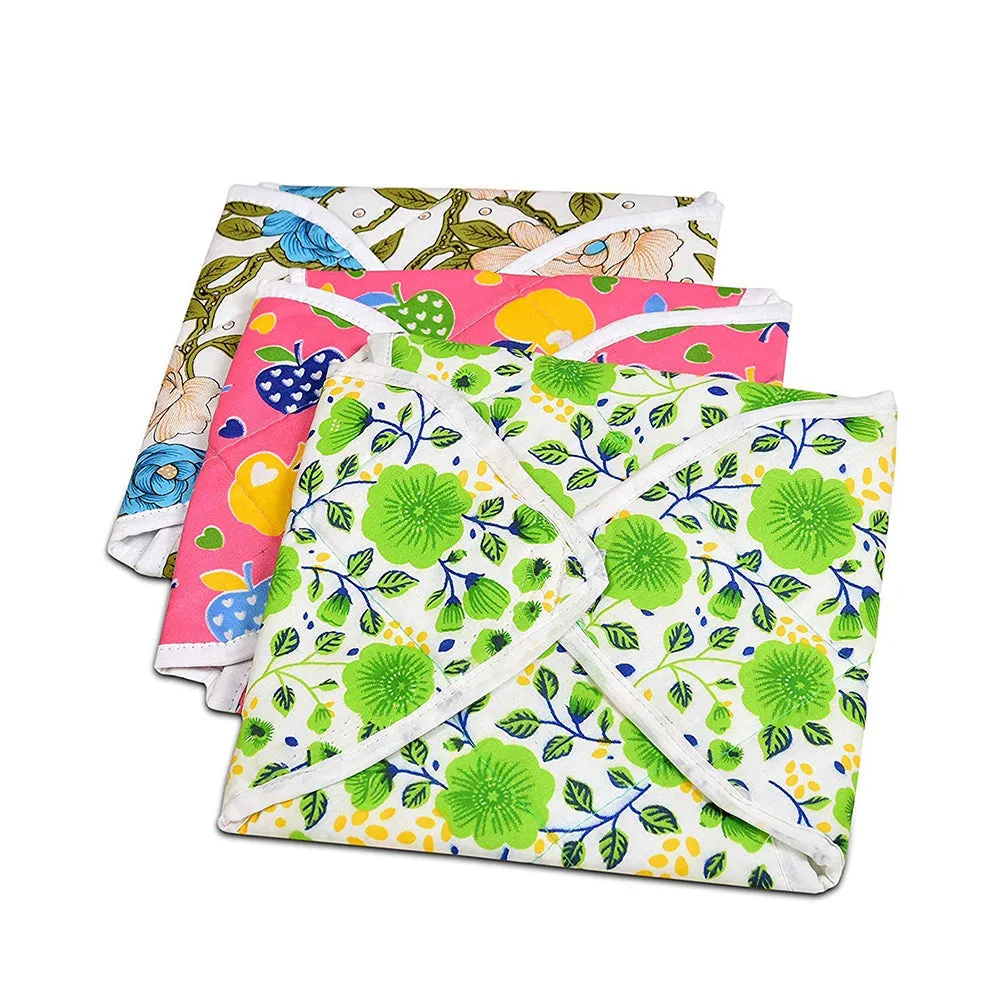 2273 Square Hygienic Roti / Chapati Multi Print Design Cover