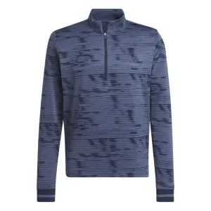 adidas Ultimate365 Linear Stripe 1/4 Zip Mens Golf Pullover Top 2024 - IZ4906