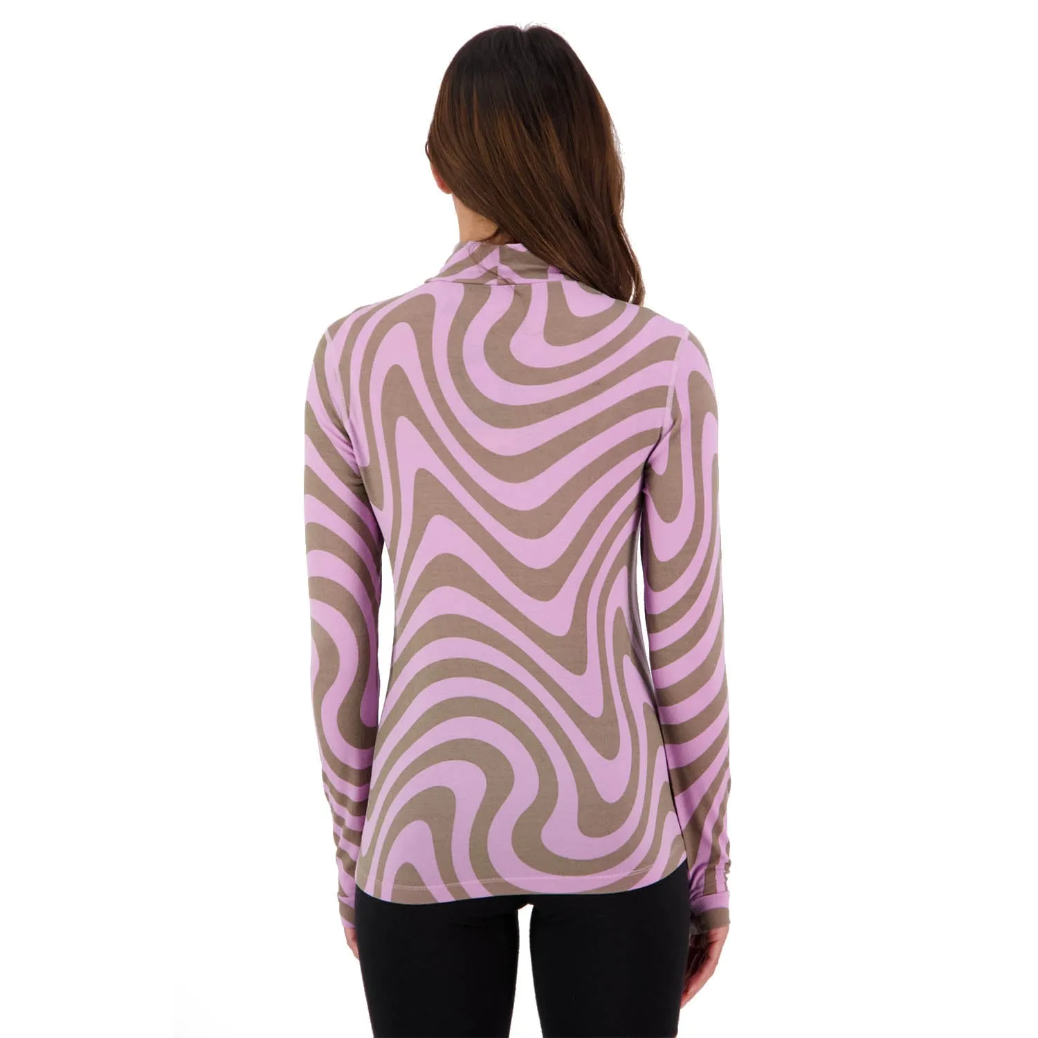 Cascade Merino Flex 200 Mock Neck Long Sleeve Top  2024