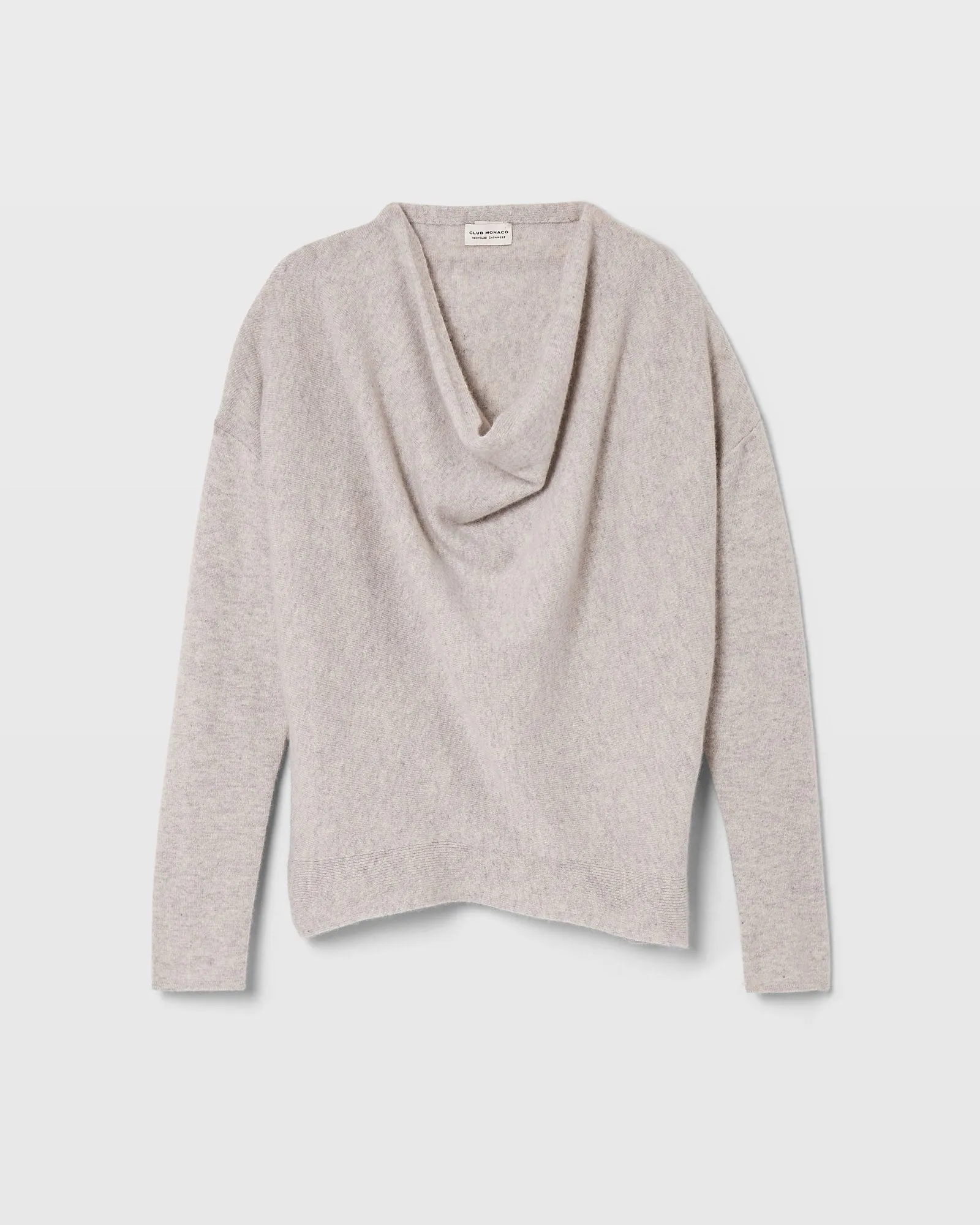 Cowl Neck Cashmere Sweater