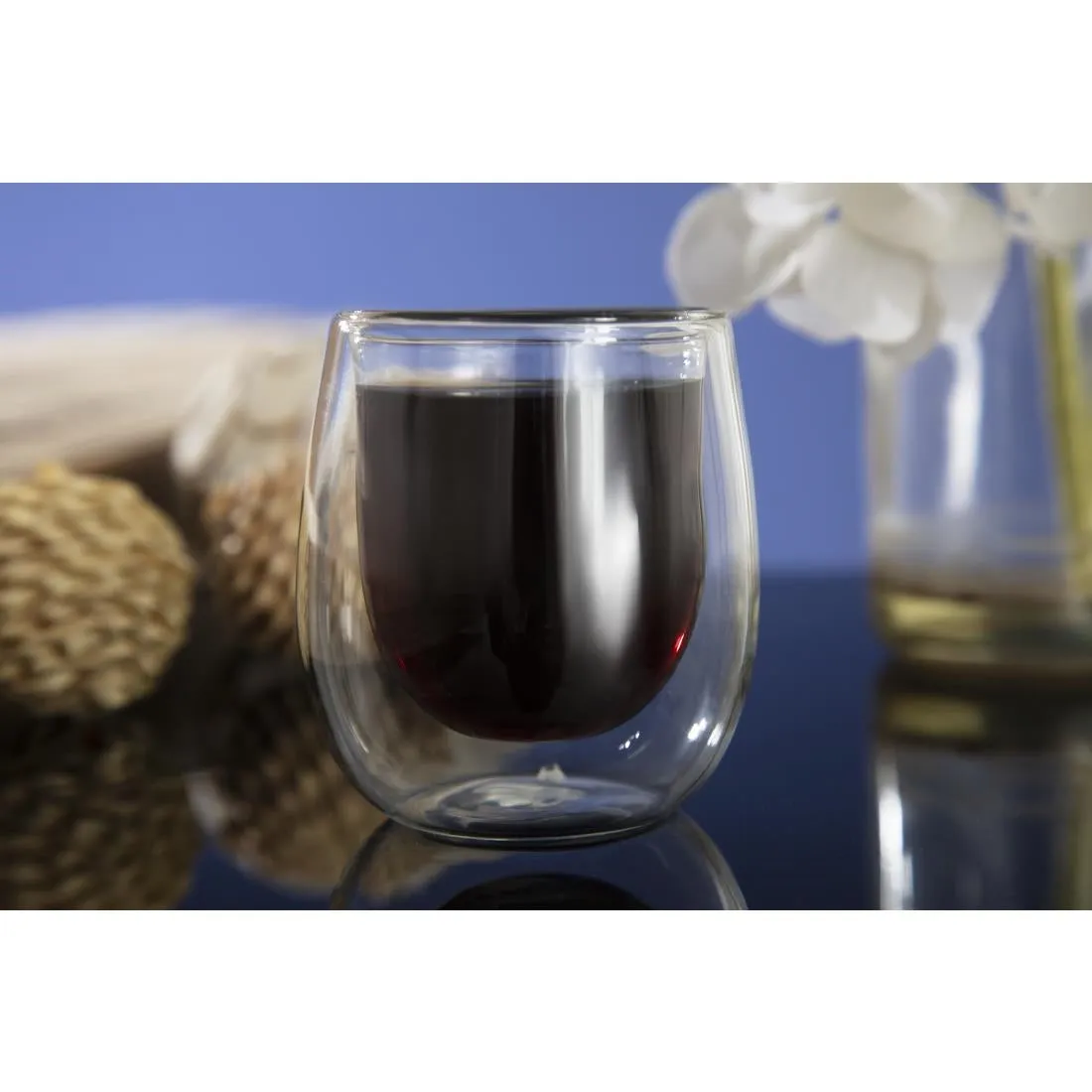 CP885 Utopia Double Walled Espresso Coffee Glasses 3oz (Pack of 12)