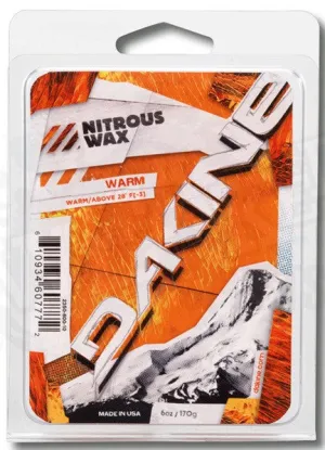 Dakine Nitrous Warm Temp Snowboard Wax - 3oz