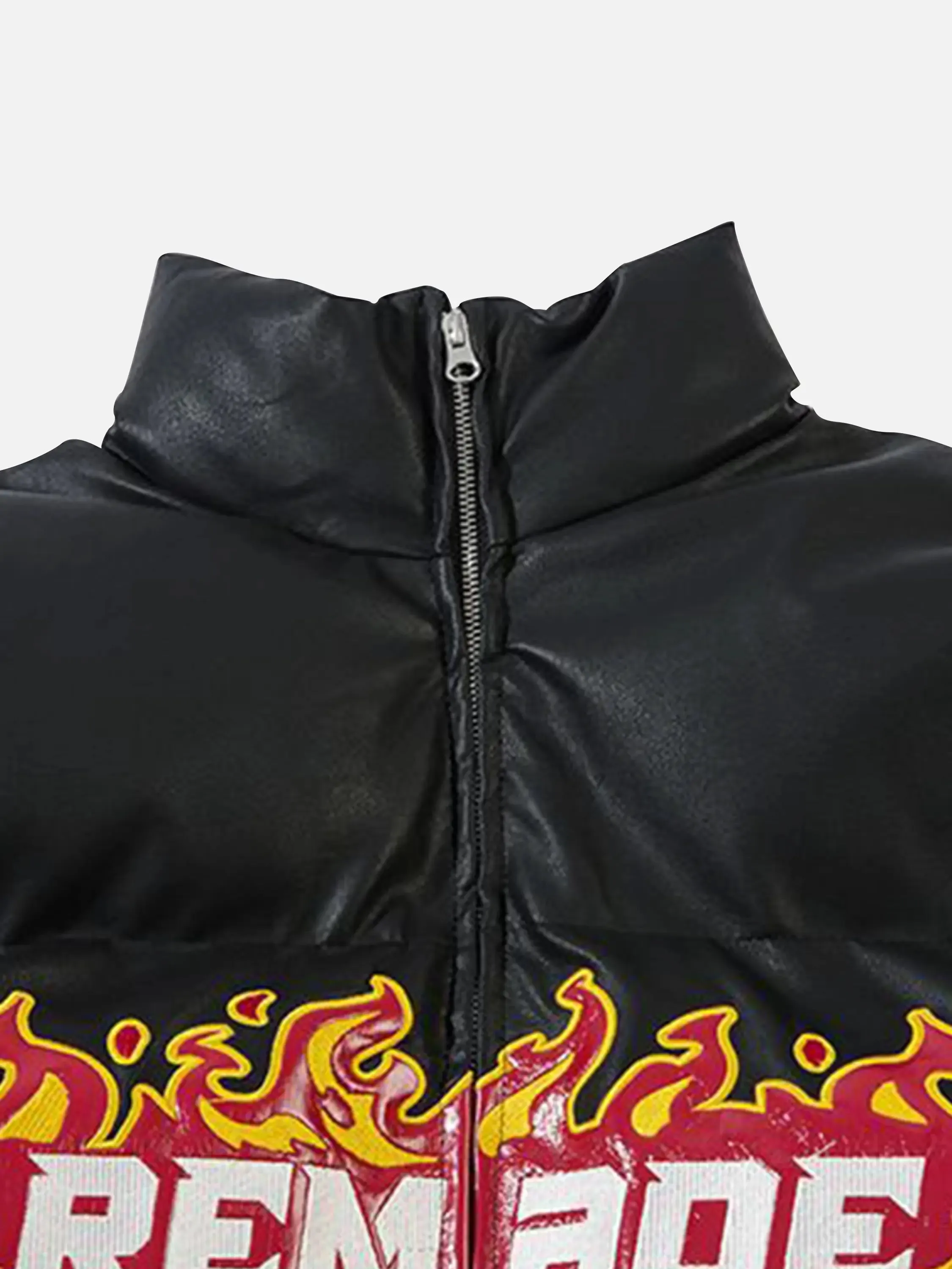 Disguisen American Style Heavy Flame Embroidered Coat