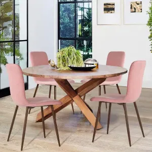 Fully Upholstered Indoor Furniture - Dining Set - Prairie