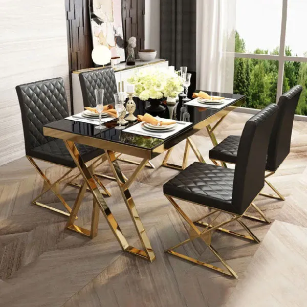 Fully Upholstered Indoor Furniture - Dining Set - Pretios