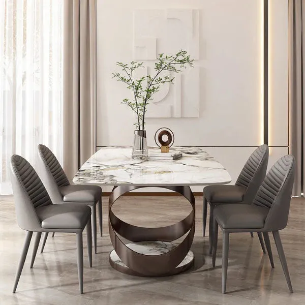 Fully Upholstered Indoor Furniture - Dining Set - Purtell