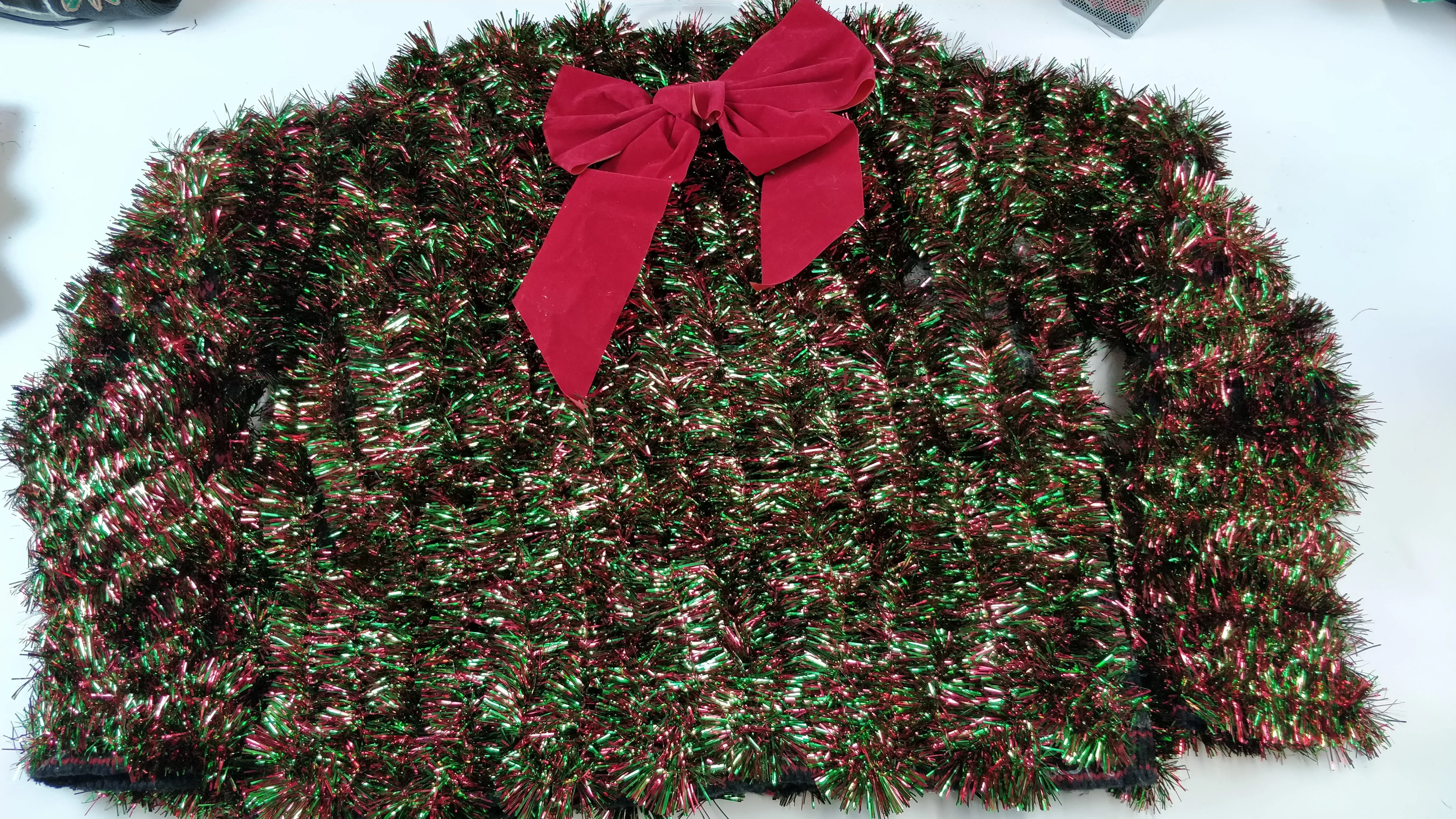 Holy tinsel over the top party winner- Medium Christmas Sweater