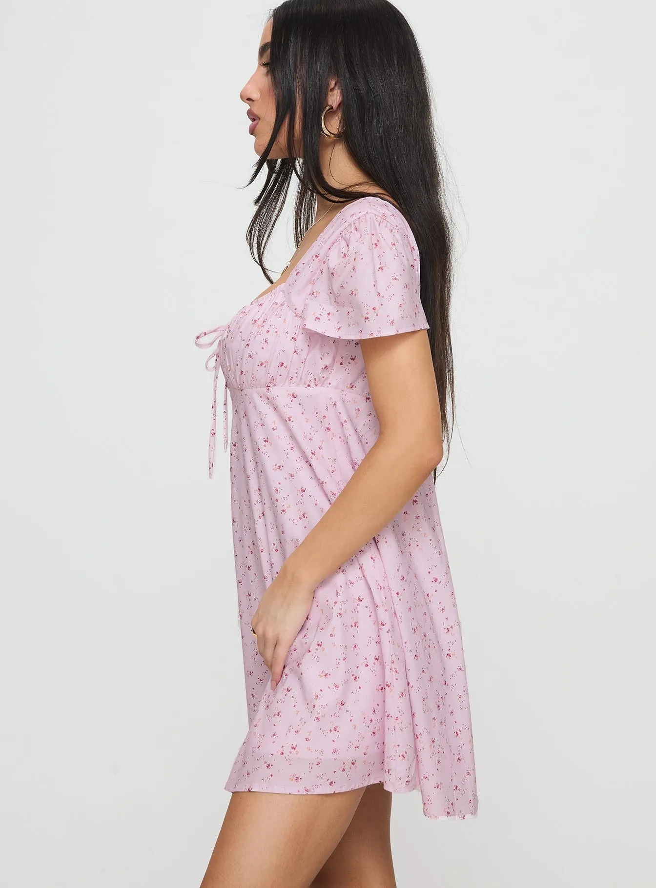 Jaxton Mini Dress Pink Multi