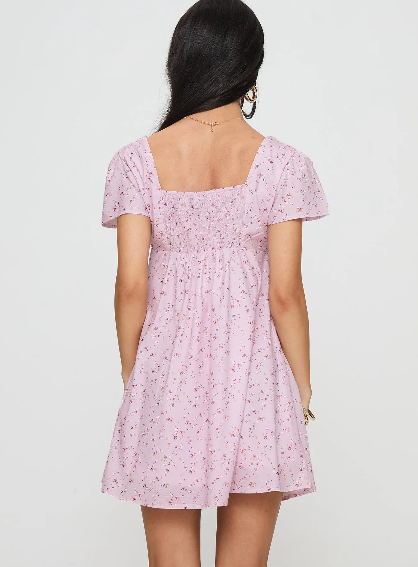 Jaxton Mini Dress Pink Multi
