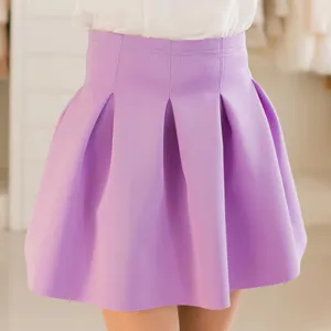 Korean Trendy Stretchable Outer Space Cotton Skirt Zipper Slim Look Tutu Skirt