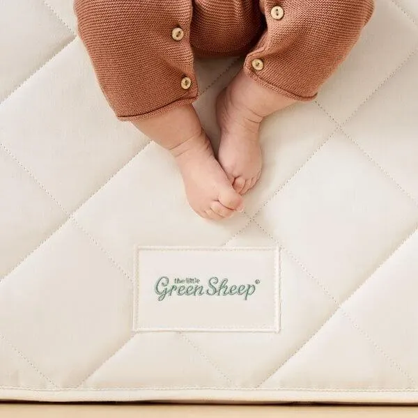Little Green Sheep Twist Natural Cot Bed Mattress 70 x 140cm
