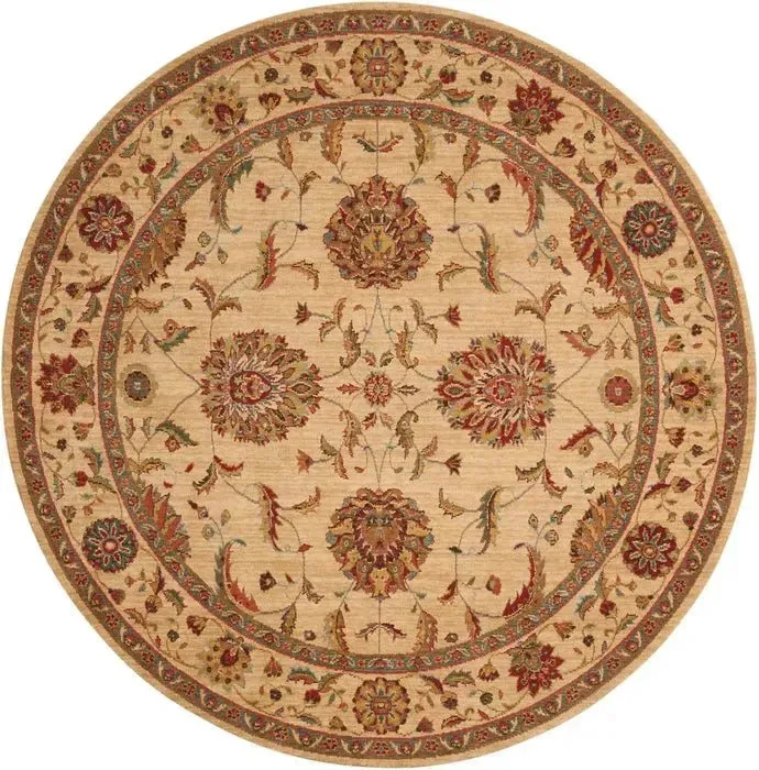 Living Treasures LI04 Ivory Rug