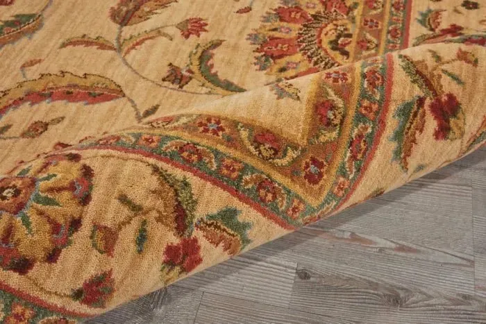 Living Treasures LI04 Ivory Rug