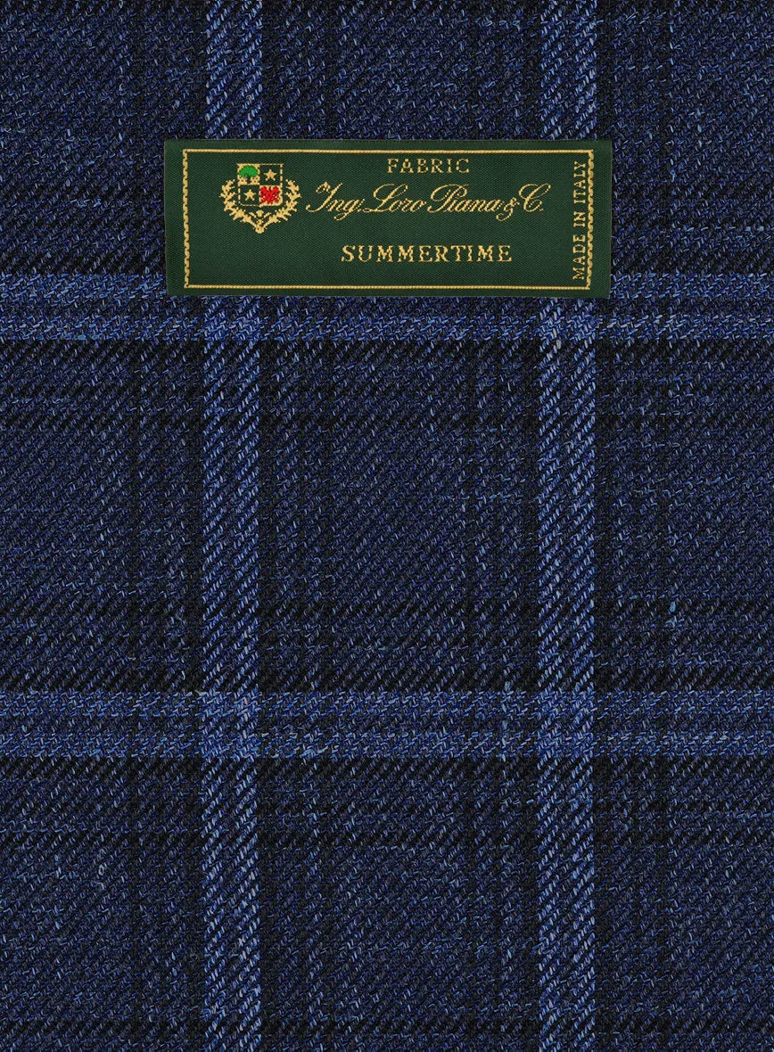 Loro Piana Mentel Wool Silk Linen Jacket