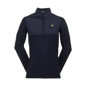 Lyle & Scott Golf Overlay Knitted Full Zip