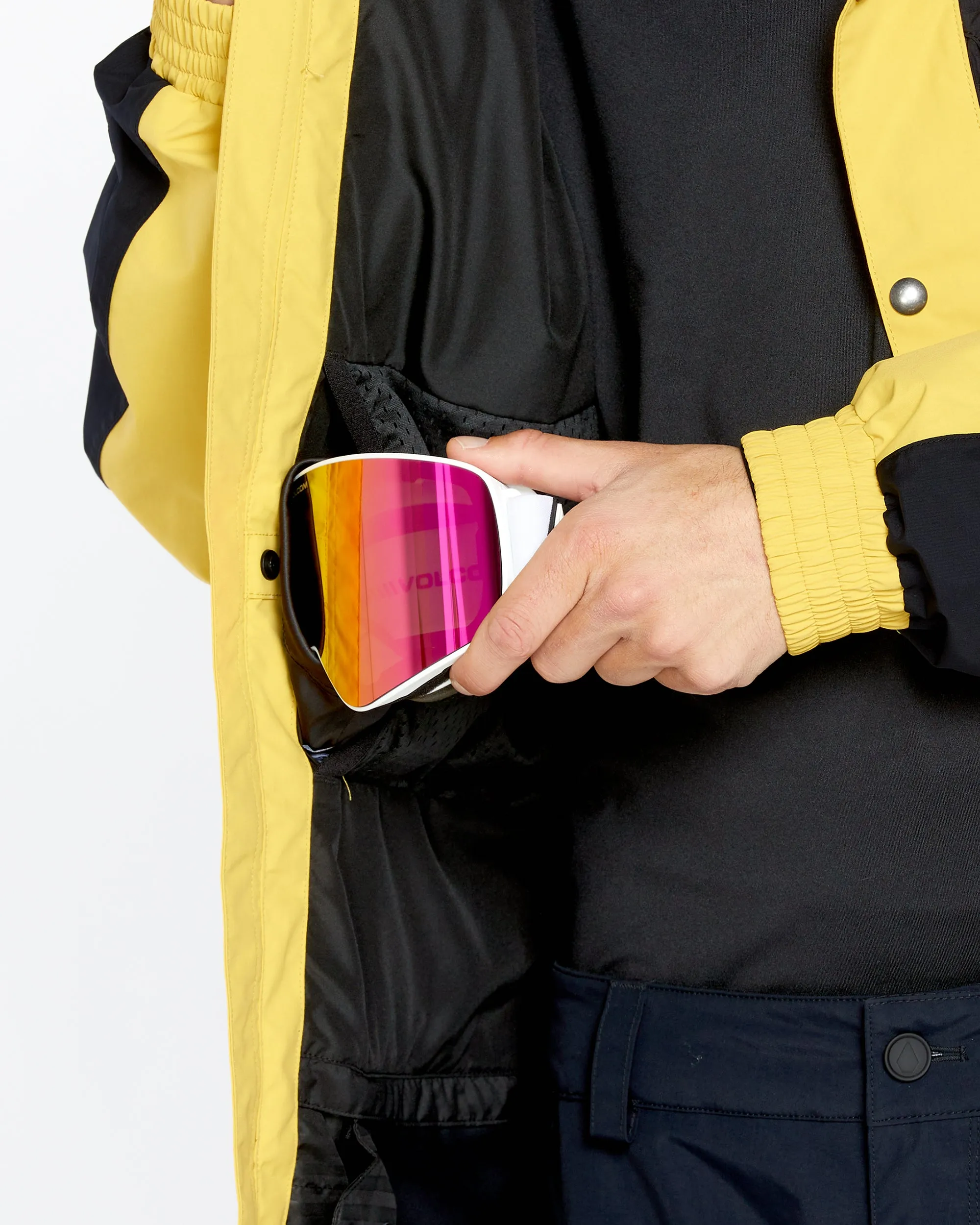 Mens Longo Gore-Tex Jacket - Dark Yellow