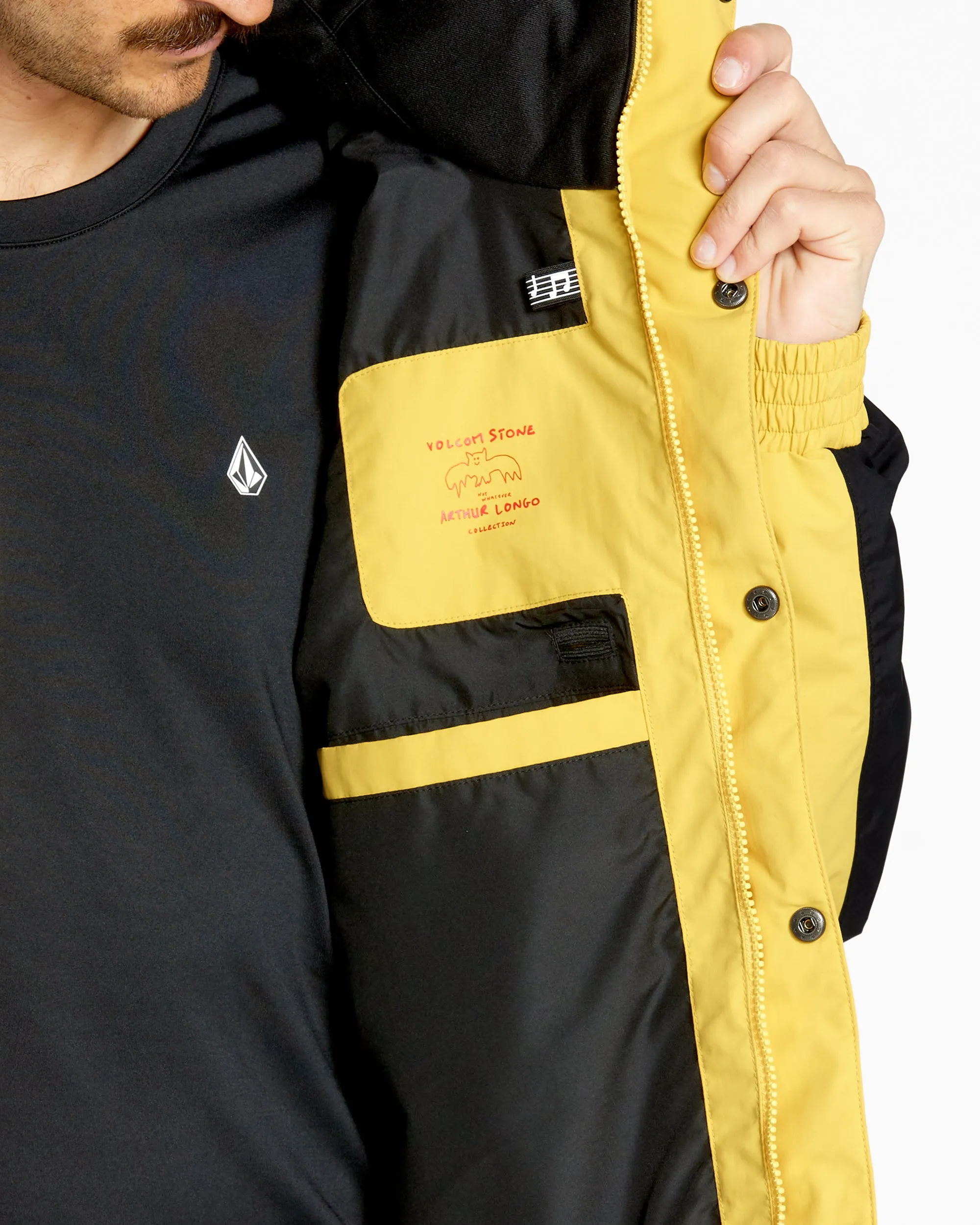 Mens Longo Gore-Tex Jacket - Dark Yellow