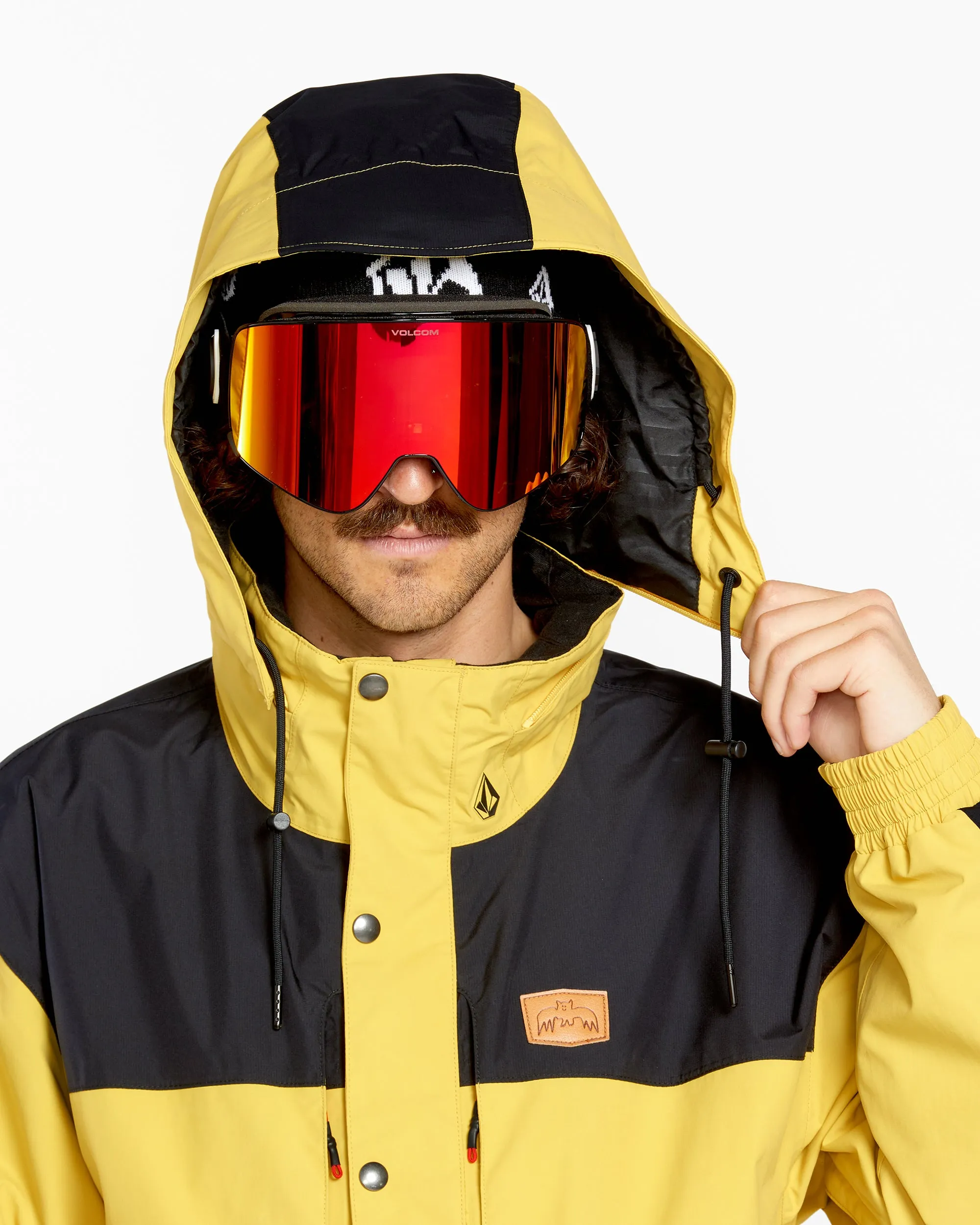 Mens Longo Gore-Tex Jacket - Dark Yellow