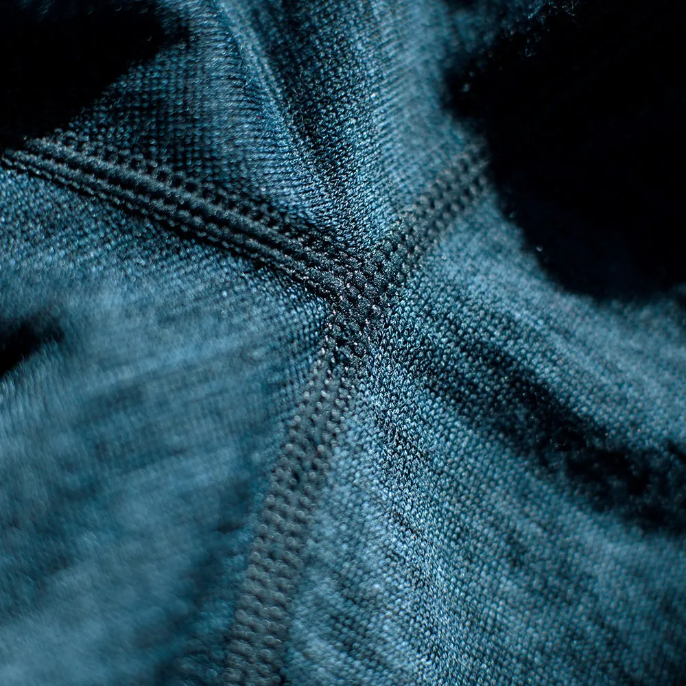 Mens Merino 150 Short Sleeve Crew (Petrol)