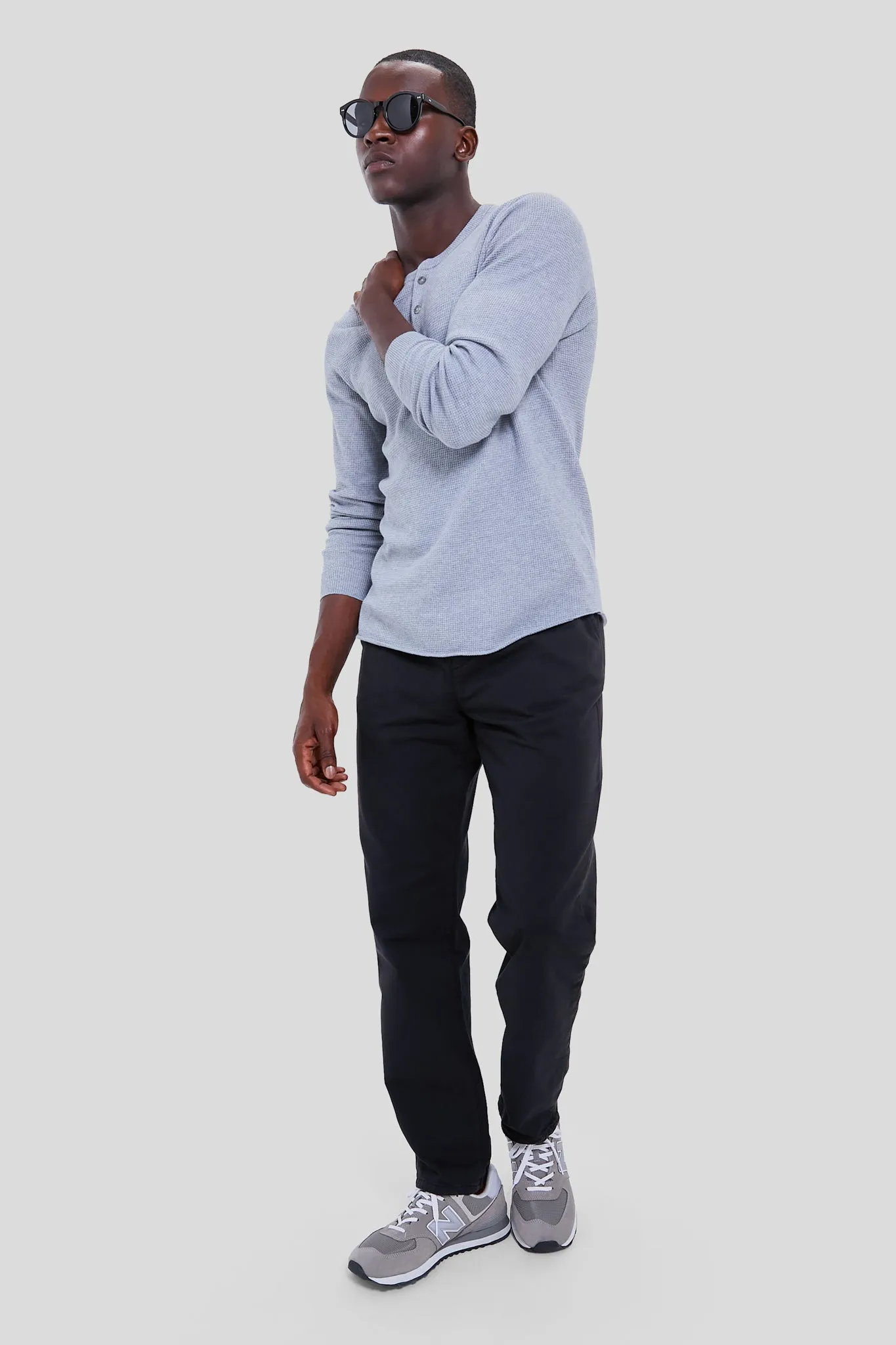 Misty Heather Henley Sweater
