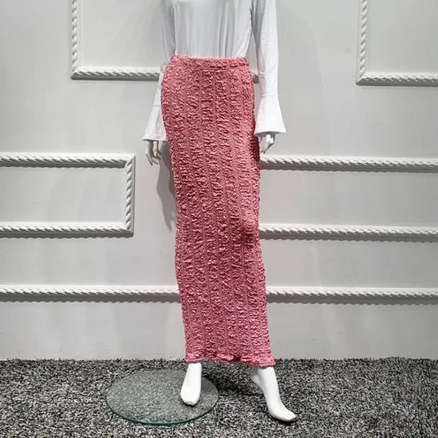 My Curly Pencil Skirt