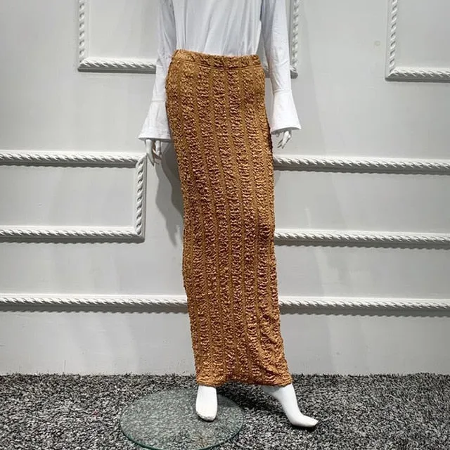 My Curly Pencil Skirt