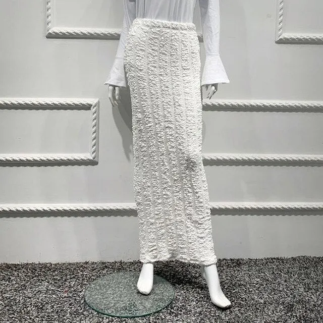 My Curly Pencil Skirt