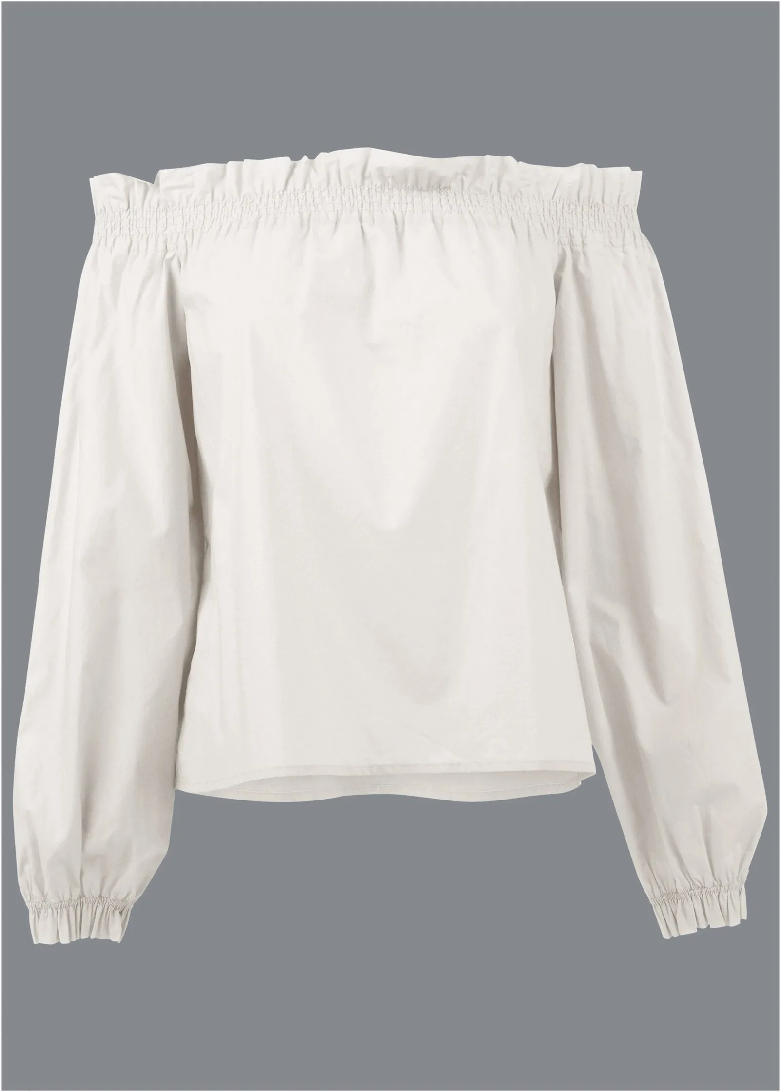 Off-The-Shoulder Top - Off White