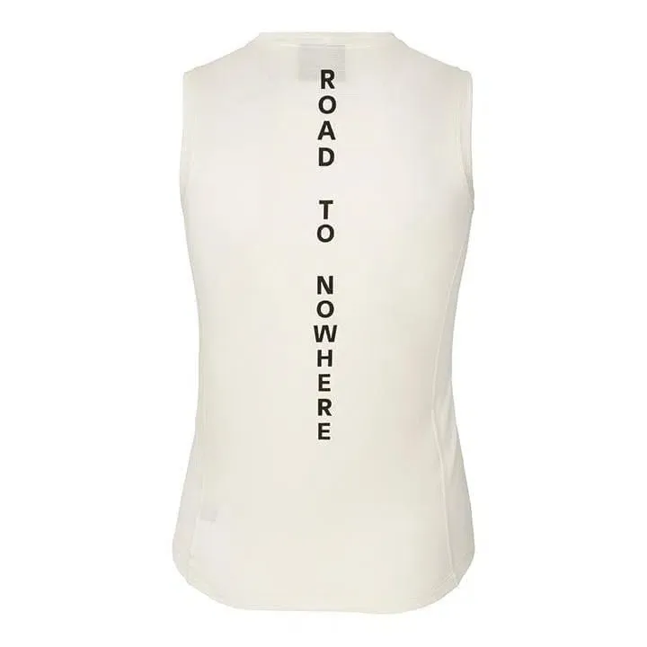 PAS NORMAL STUDIOS Mid Sleeveless Baselayer - Off White
