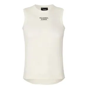 PAS NORMAL STUDIOS Mid Sleeveless Baselayer - Off White