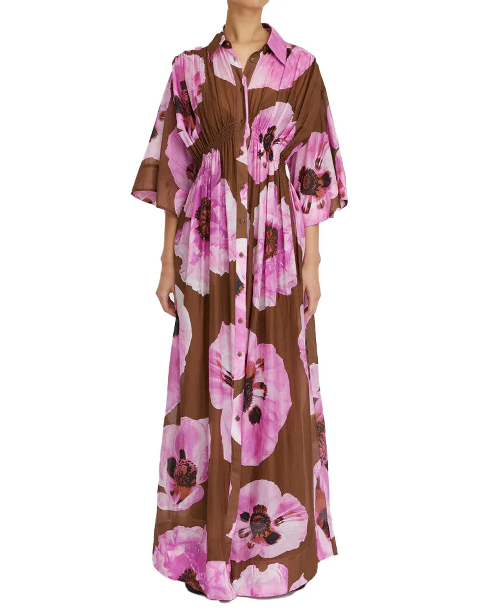 Plum Flora Dress