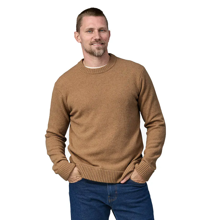 Recycled Wool Blend Sweater - Grayling Brown