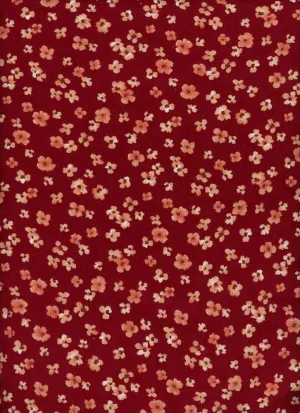 SMALL FLORAL PRINTED ON POLYESTER SPANDEX YUMMY HACCI NFF210328B-022