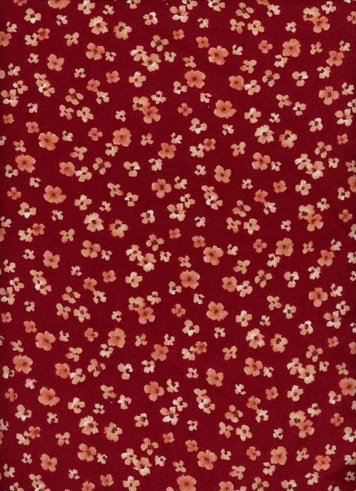 SMALL FLORAL PRINTED ON POLYESTER SPANDEX YUMMY HACCI NFF210328B-022