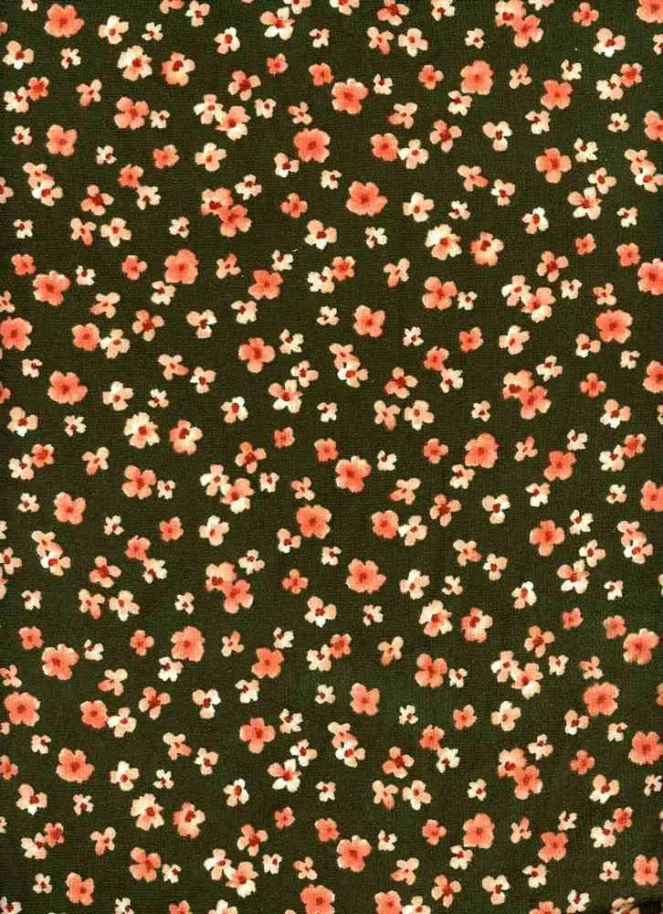 SMALL FLORAL PRINTED ON POLYESTER SPANDEX YUMMY HACCI NFF210328B-022
