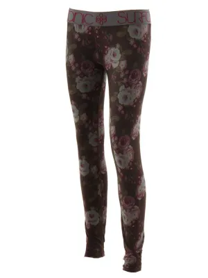Surfanic Womens Baselayer Leggings - Carbon Dri