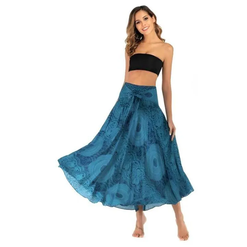 Swing Skirt Dress Boho Style