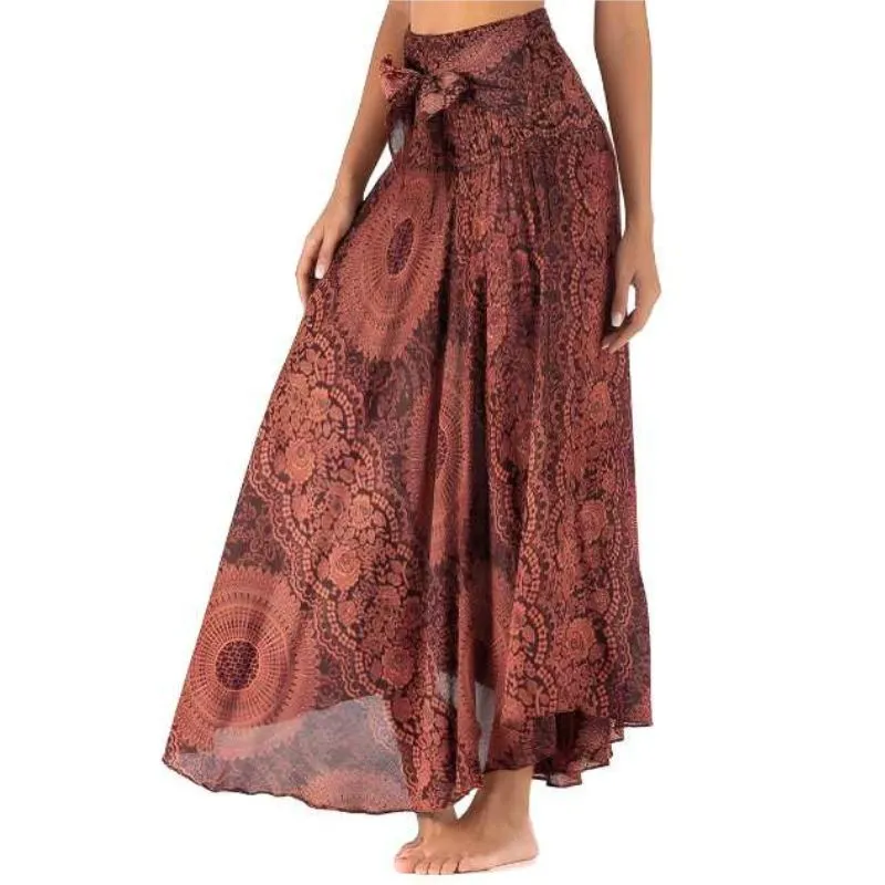 Swing Skirt Dress Boho Style