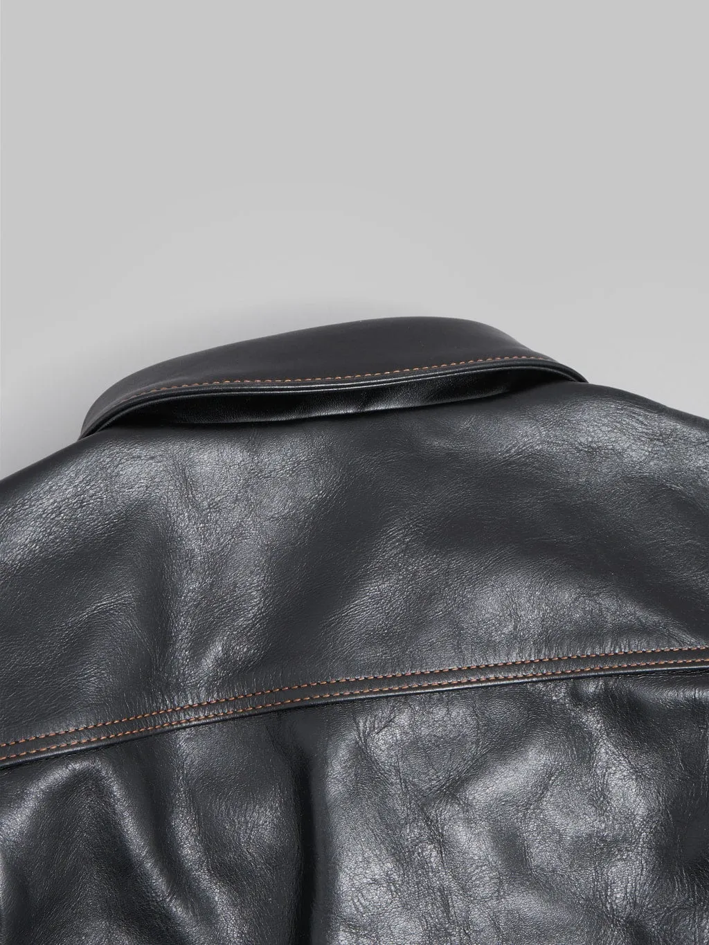 The Flat Head FN-LJ-HJ002 Horsehide 50's Type II Jacket Black