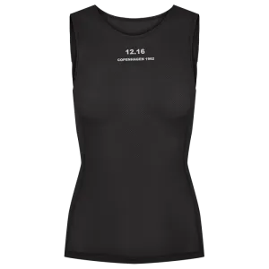 Twelve Sixteen Cykelundertrøje Tank Sort Kvinder