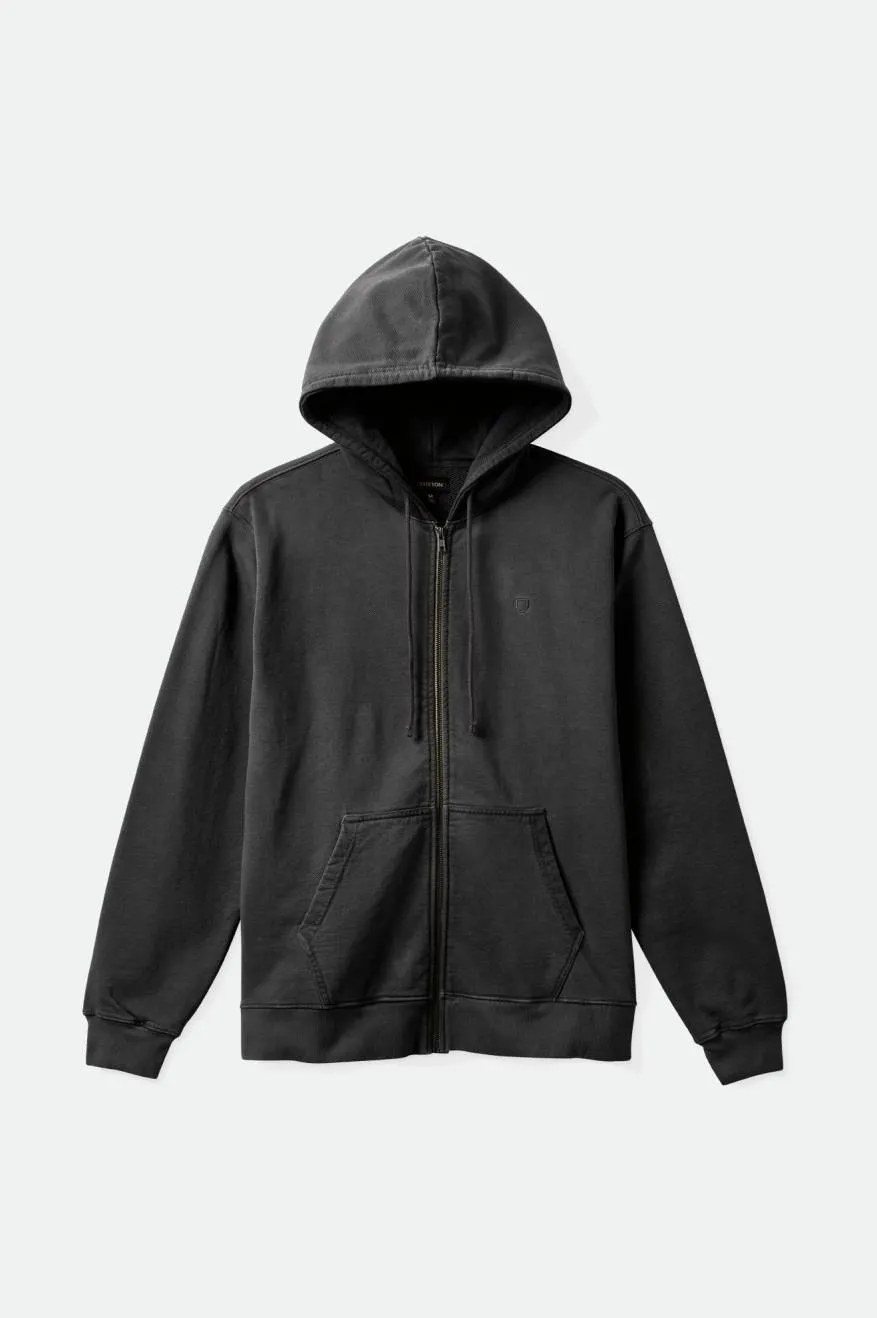 Vintage Reserve Full Zip - Black Vintage Wash