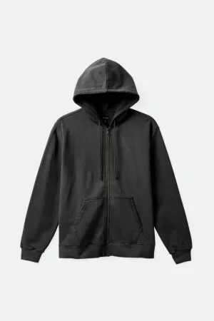 Vintage Reserve Full Zip - Black Vintage Wash