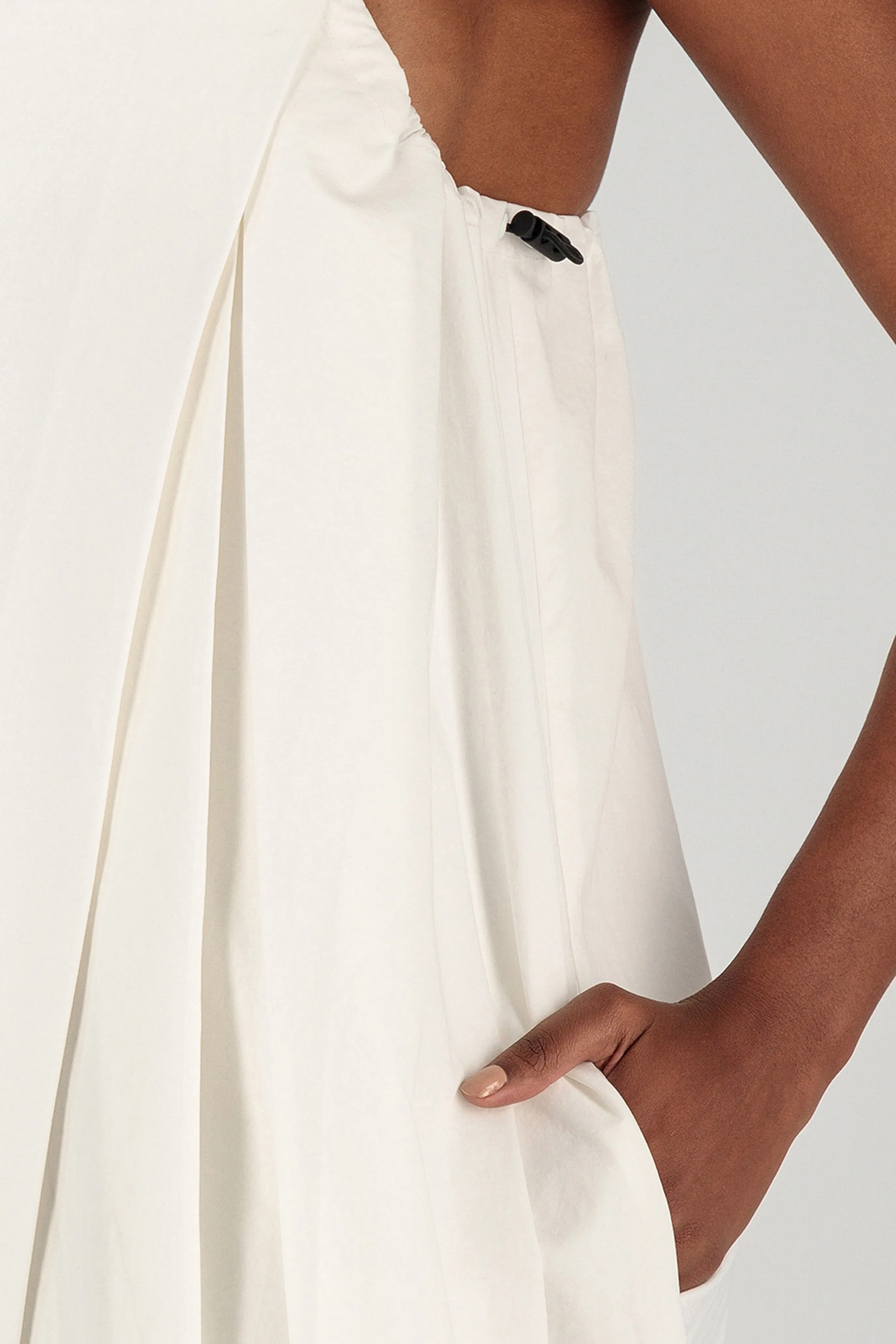 WRAP BALLOON DRESS